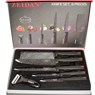 Набор ножей с топориком Зейдан 6 предметов Z3098